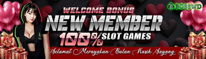 NEW MEMBER 100% (KHUSUS SLOT)