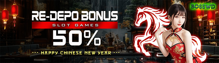 BONUS REDEPO 50%