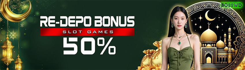BONUS REDEPO 50%