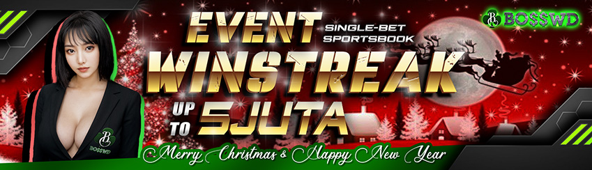 EVENT WINSTREAK SINGLEBET BOSSWD 4.600.000 JUTA RUPIAH