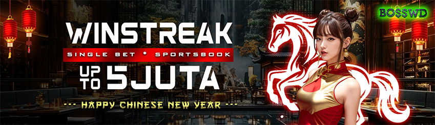EVENT WINSTREAK SINGLEBET BOSSWD 4.600.000 JUTA RUPIAH