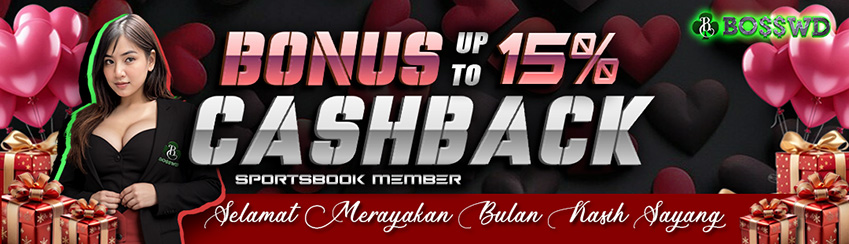 BONUS CASHBACK S/D 15%
