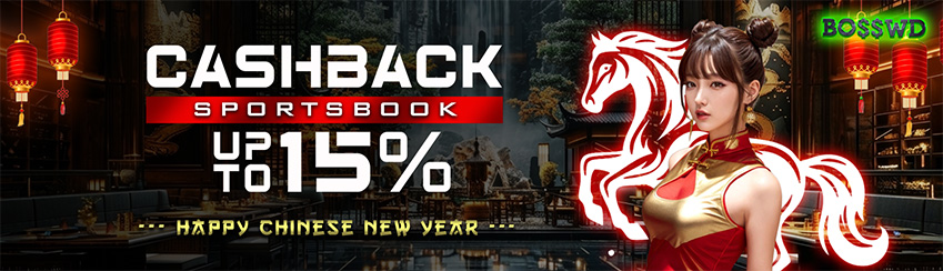 BONUS CASHBACK S/D 15%