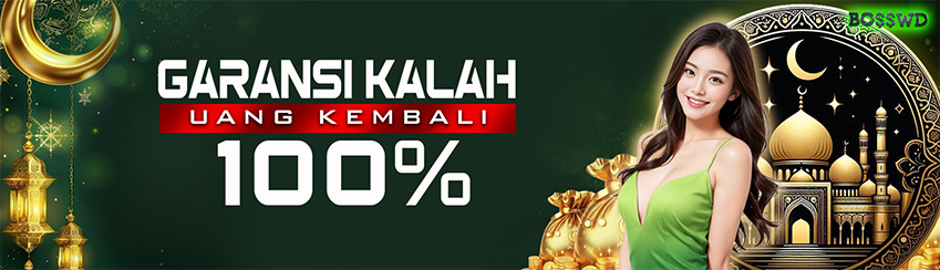 GARANSI KEKALAHAN 100% TANPA TO UNTUK NEW MEMBER 