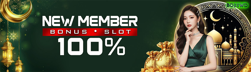 NEW MEMBER 100% (KHUSUS SLOT)